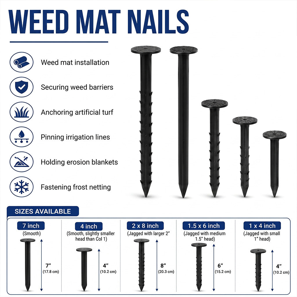 Weed Mat Nails