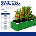 HDPE Rectangular Grow Bag